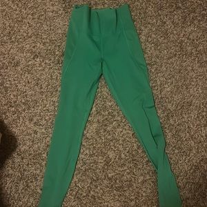 Green Target leggings with pockets